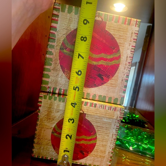 🎄LINDY BOWMAN🎄2 CHRISTMAS ORNAMENT DESIGNER GIFT BOXES & 9-CT MINI BOWS NWT🎁 - Picture 7 of 9